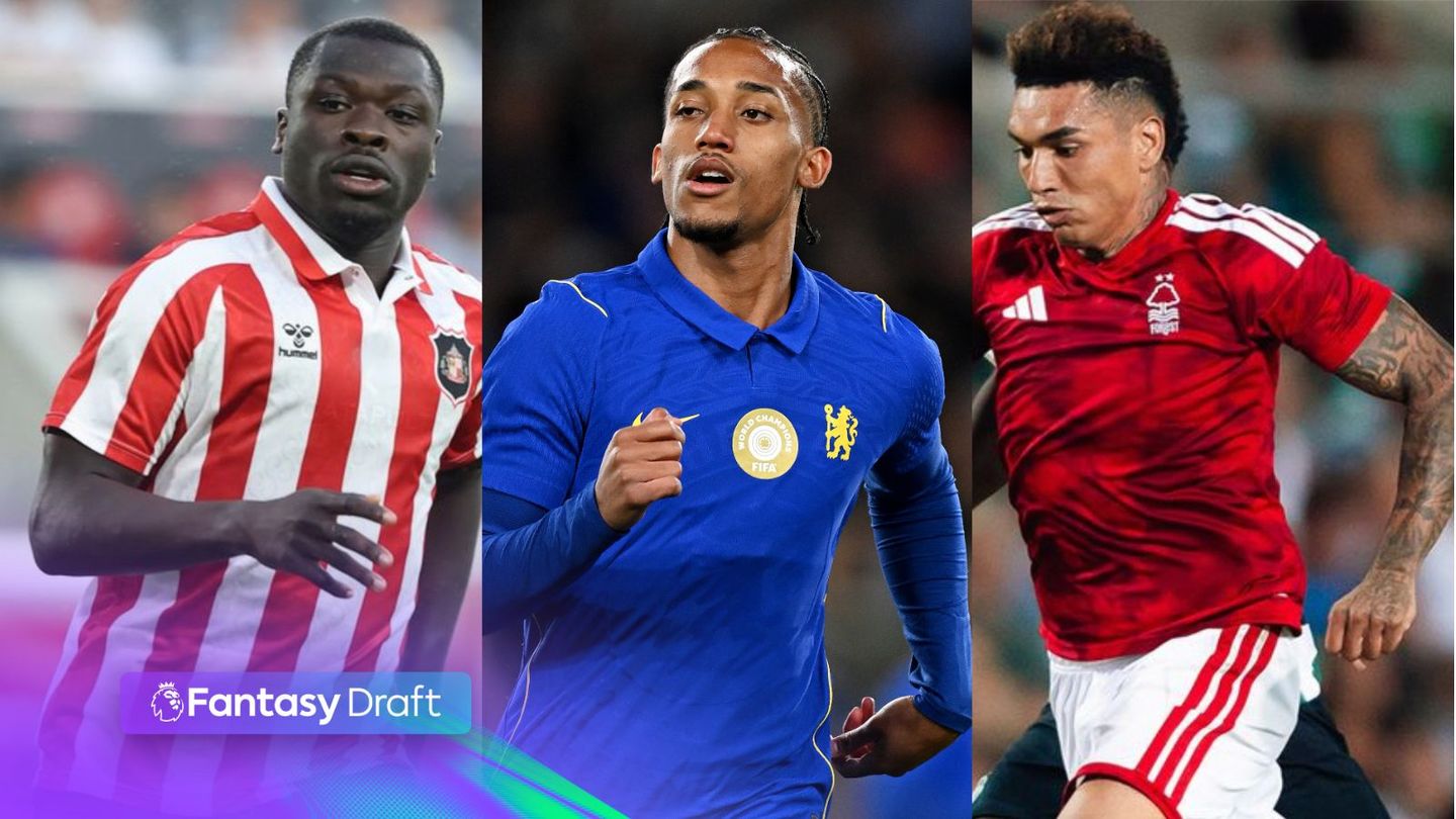 An image of Brobbey, Joao Pedro and Igor Jesus for FPL Draft