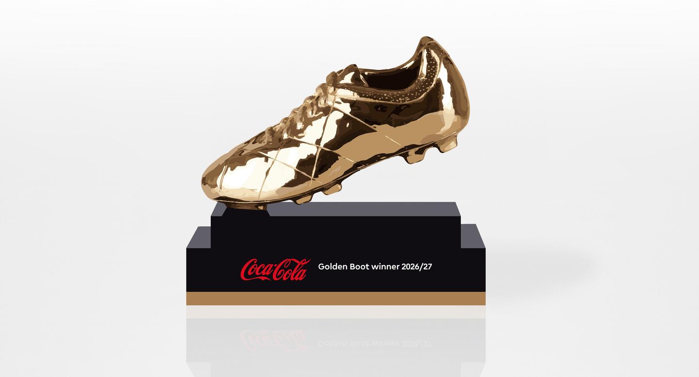 Premier League Golden Boot Award 2026/27 in association with Coca-Cola