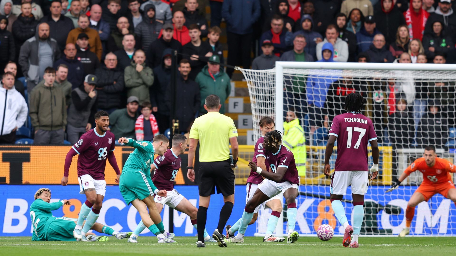 Burnley v Liverpool