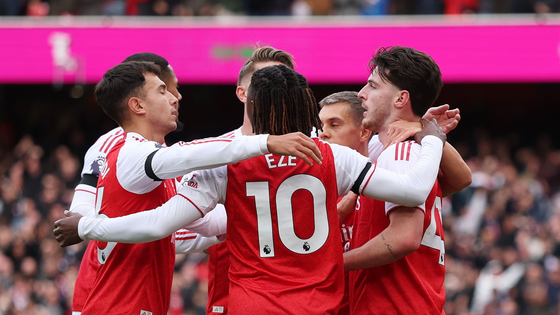 Arsenal celebrate