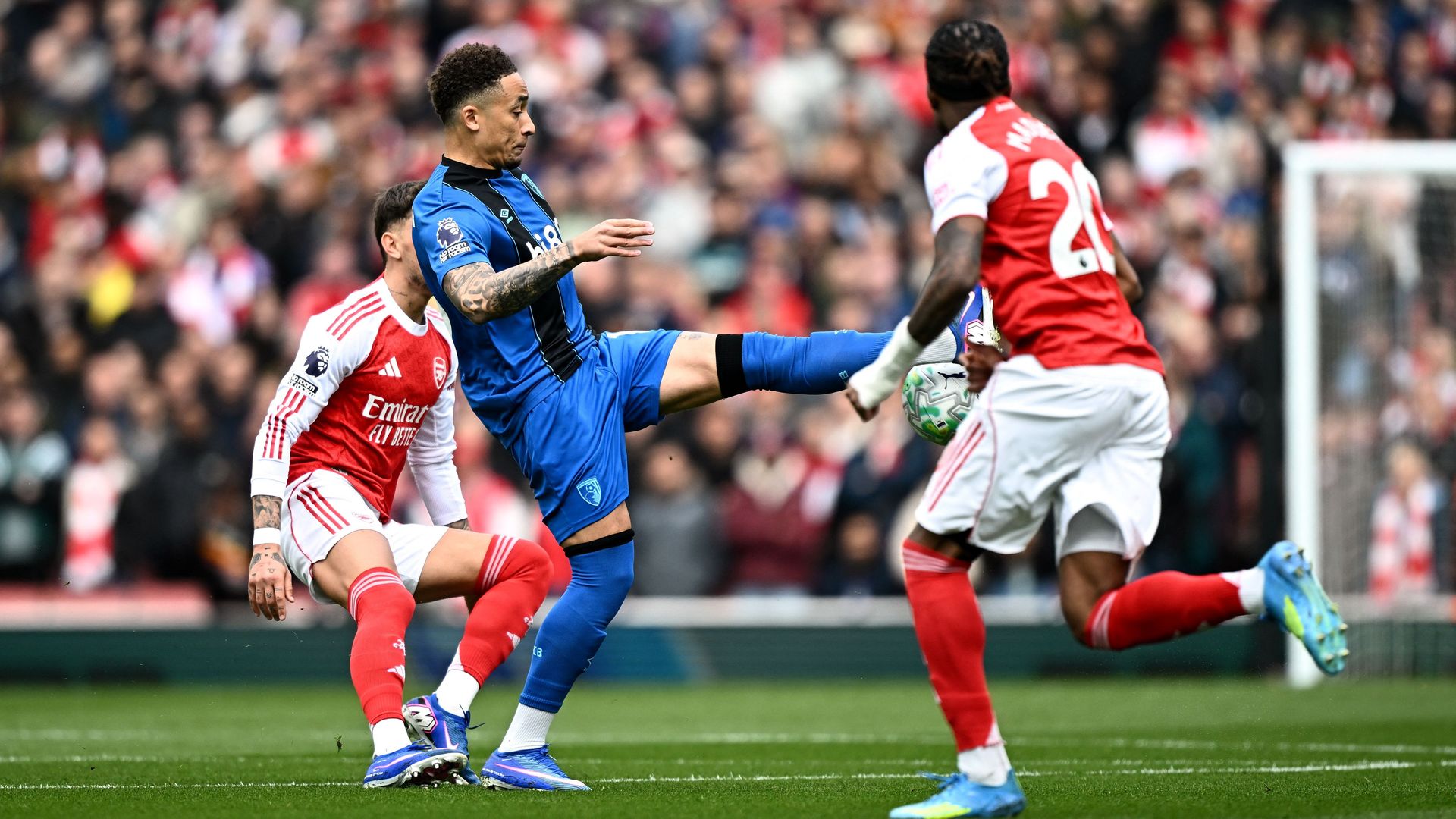 Arsenal vs AFC Bournemouth, Premier League, 2025-26, Round 32 LIVE