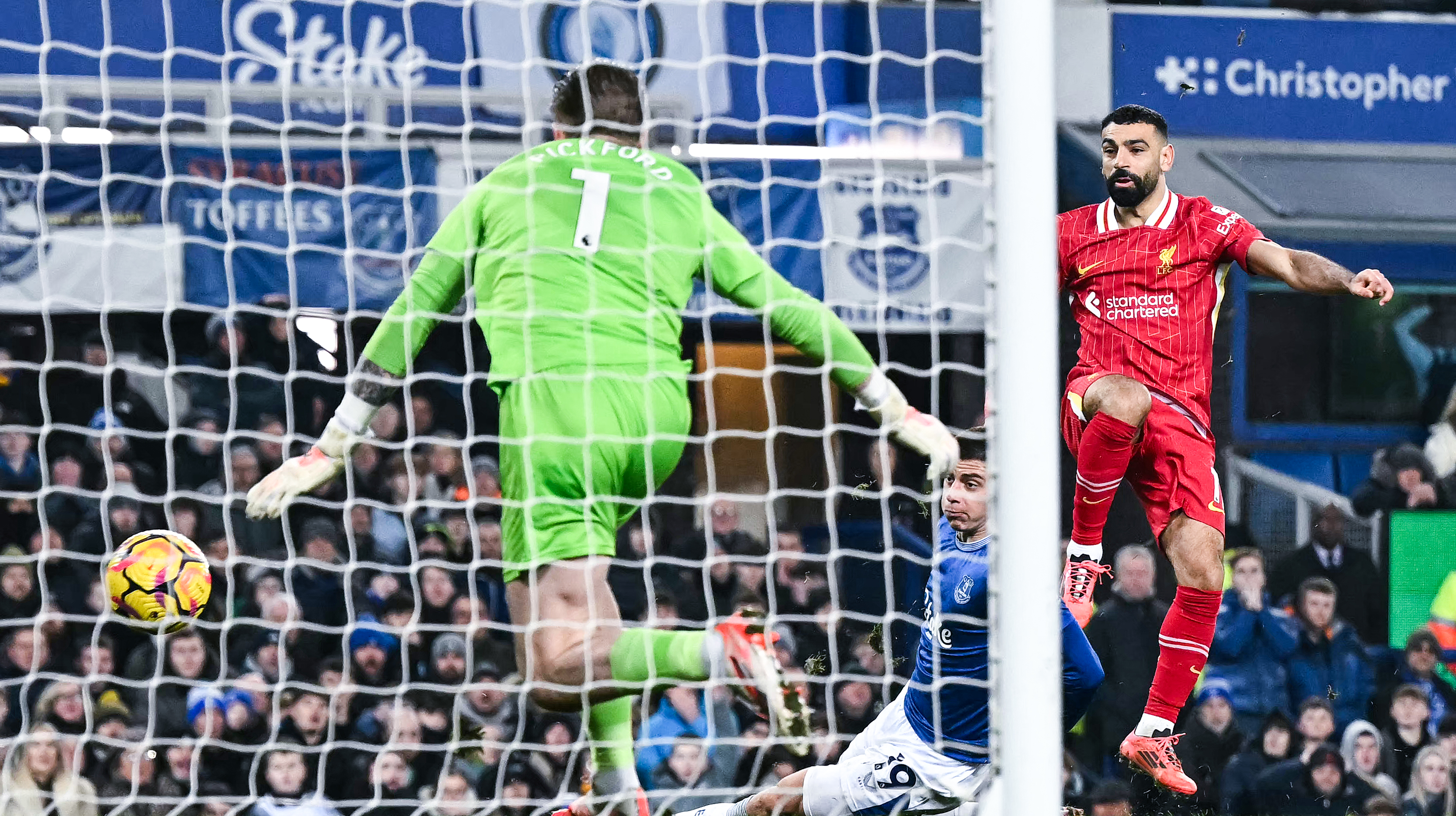 Salah sets another record with assist and goal against Everton