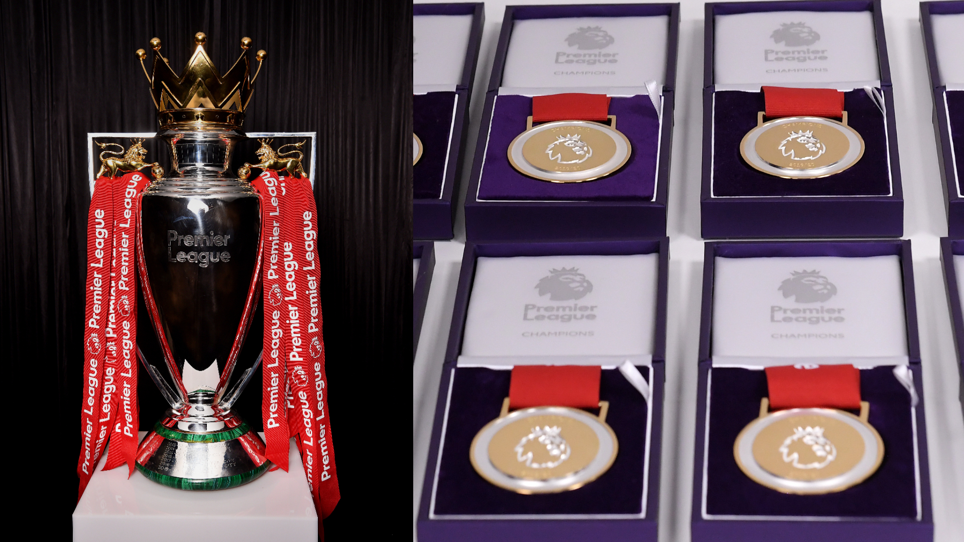 Premier League trophy representing title race stakes