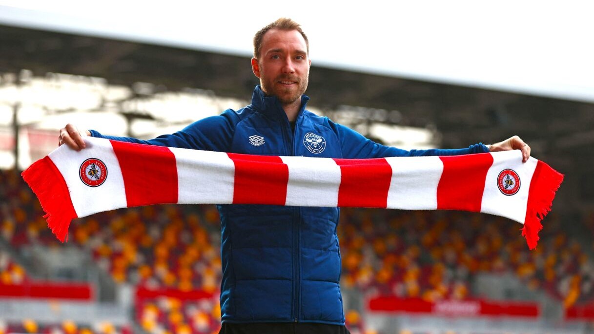 Flashback: Eriksen joins Brentford