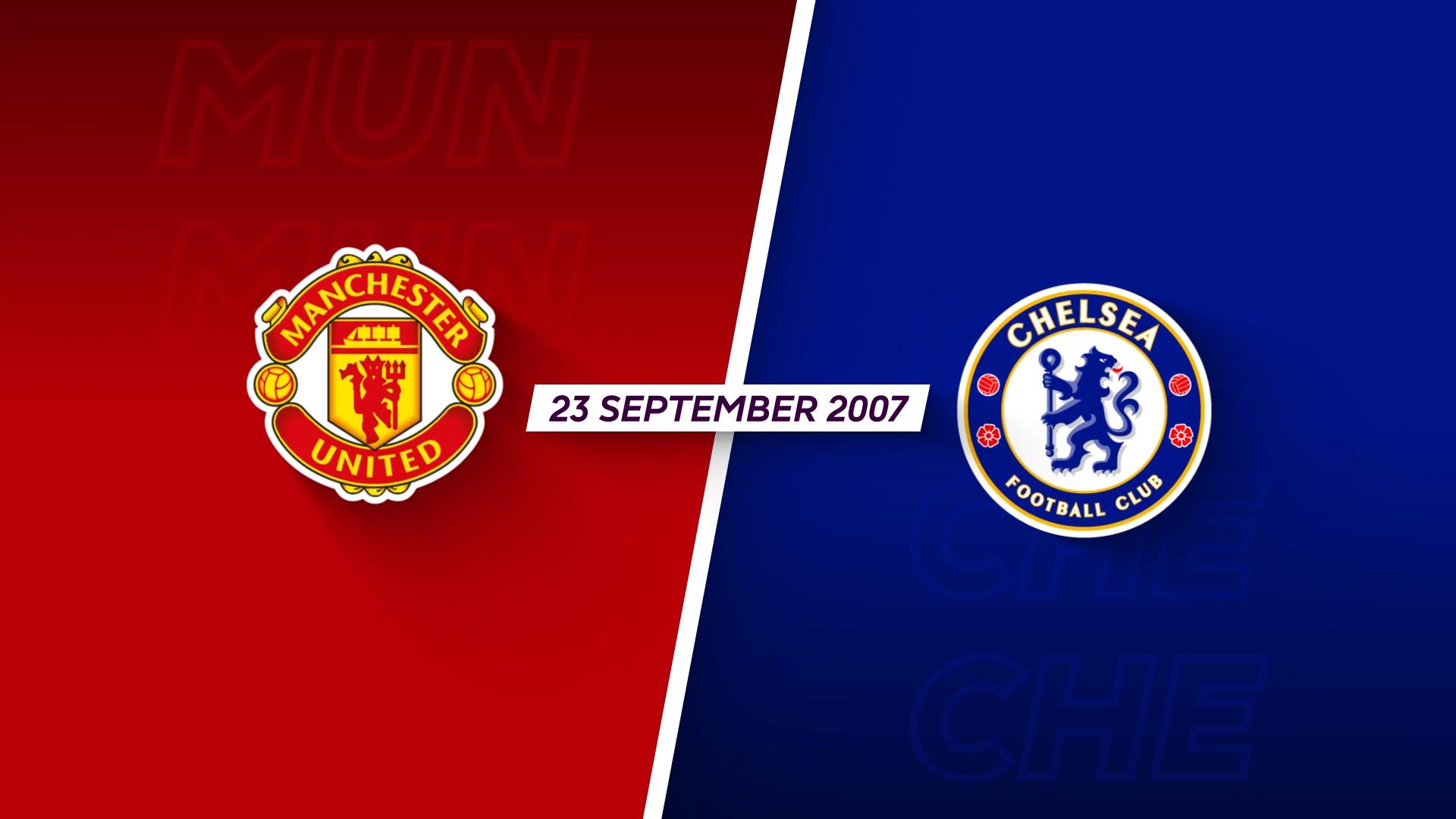 2007コミュニティ・シールド・プログラムManU vs Chelsea 2007コミュニティ・シールド・プログラムManU vs Chelsea 記念グッズ