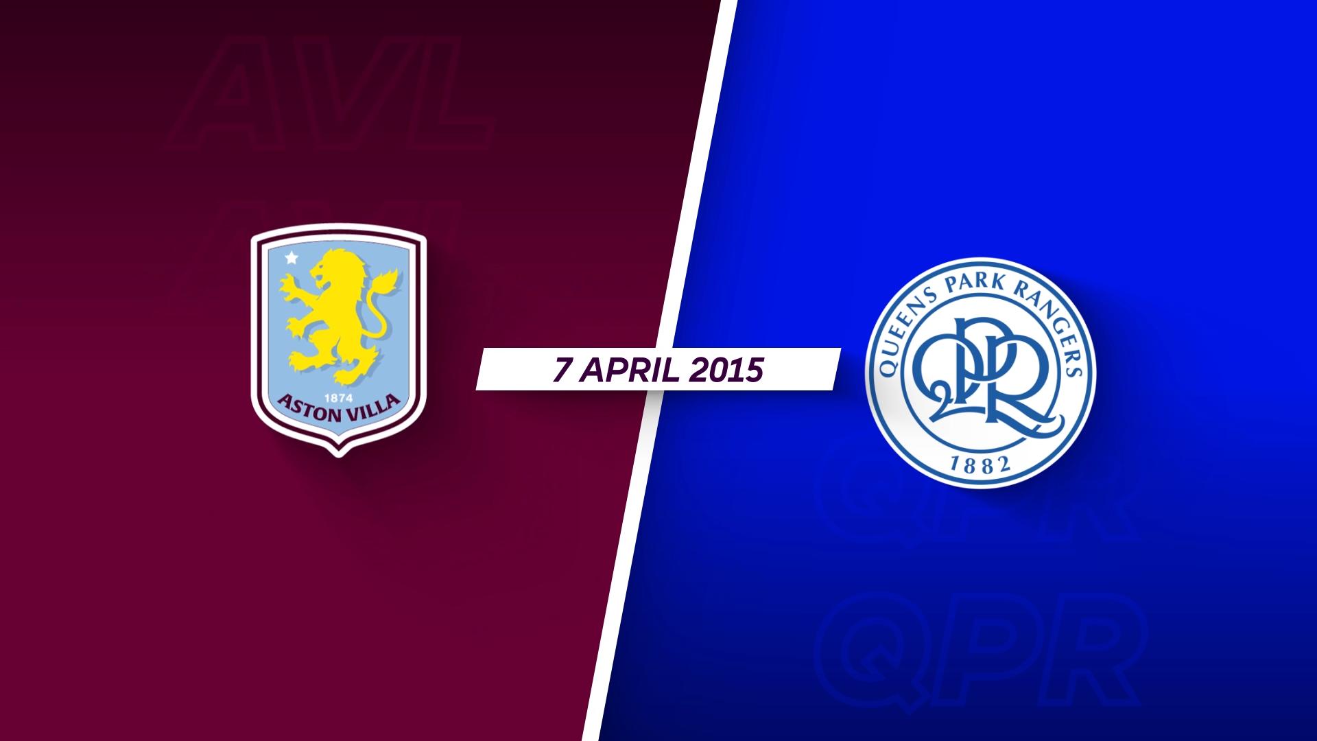 Aston Villa v Queens Park Rangers | 2014-15 | 8 Minute Highlights