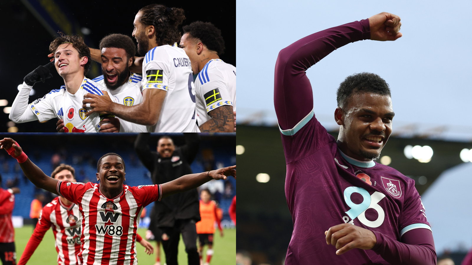 When did three promoted teams last win in the same matchweek?