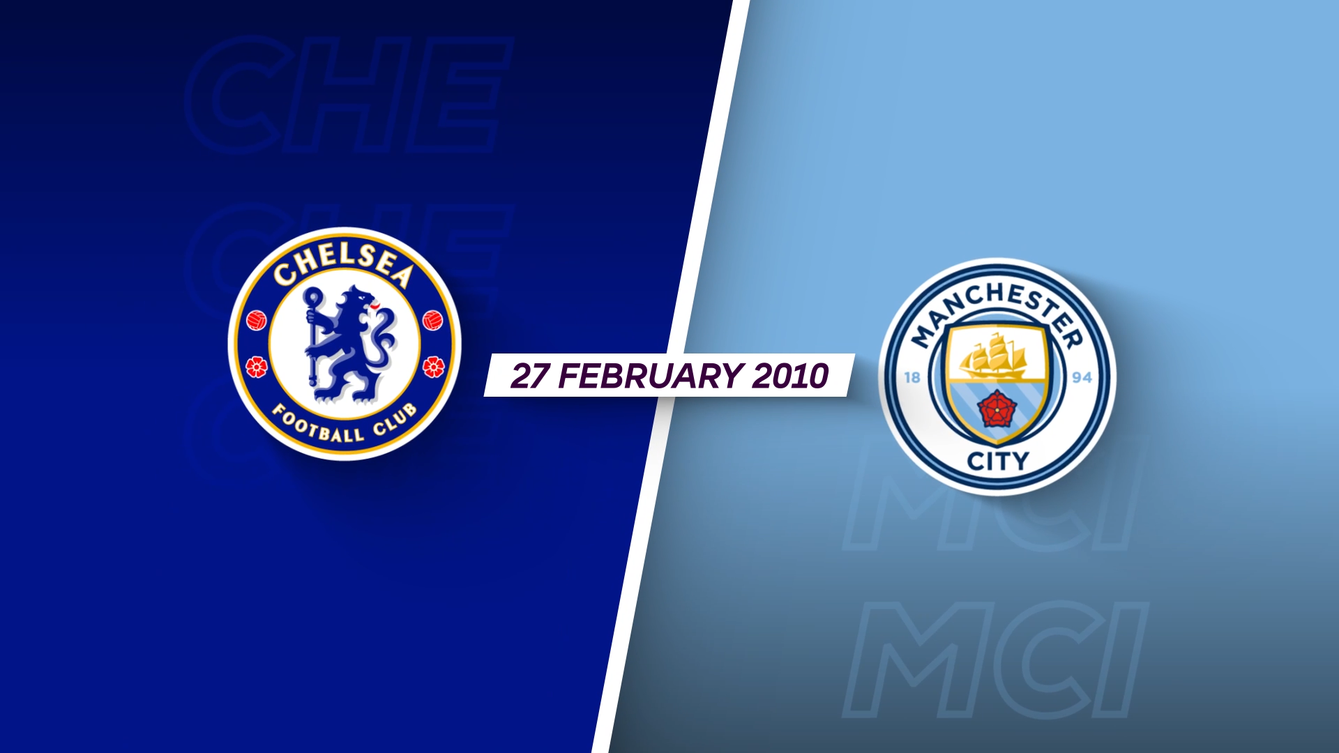 Chelsea v Manchester City | 2009-10 | Full Match Replay