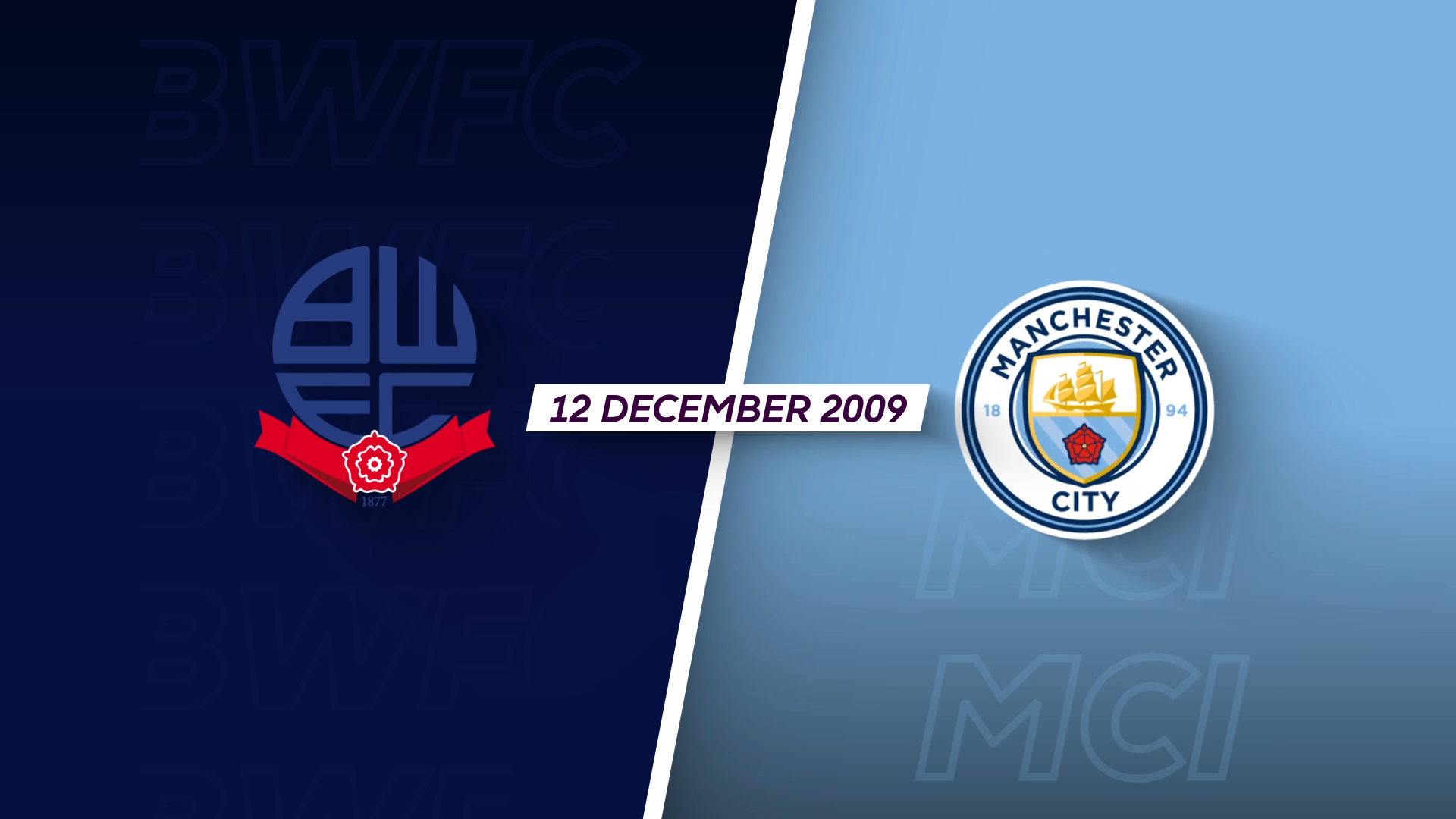 Bolton Wanderers v Manchester City | 2009-10 | Full Match Replay