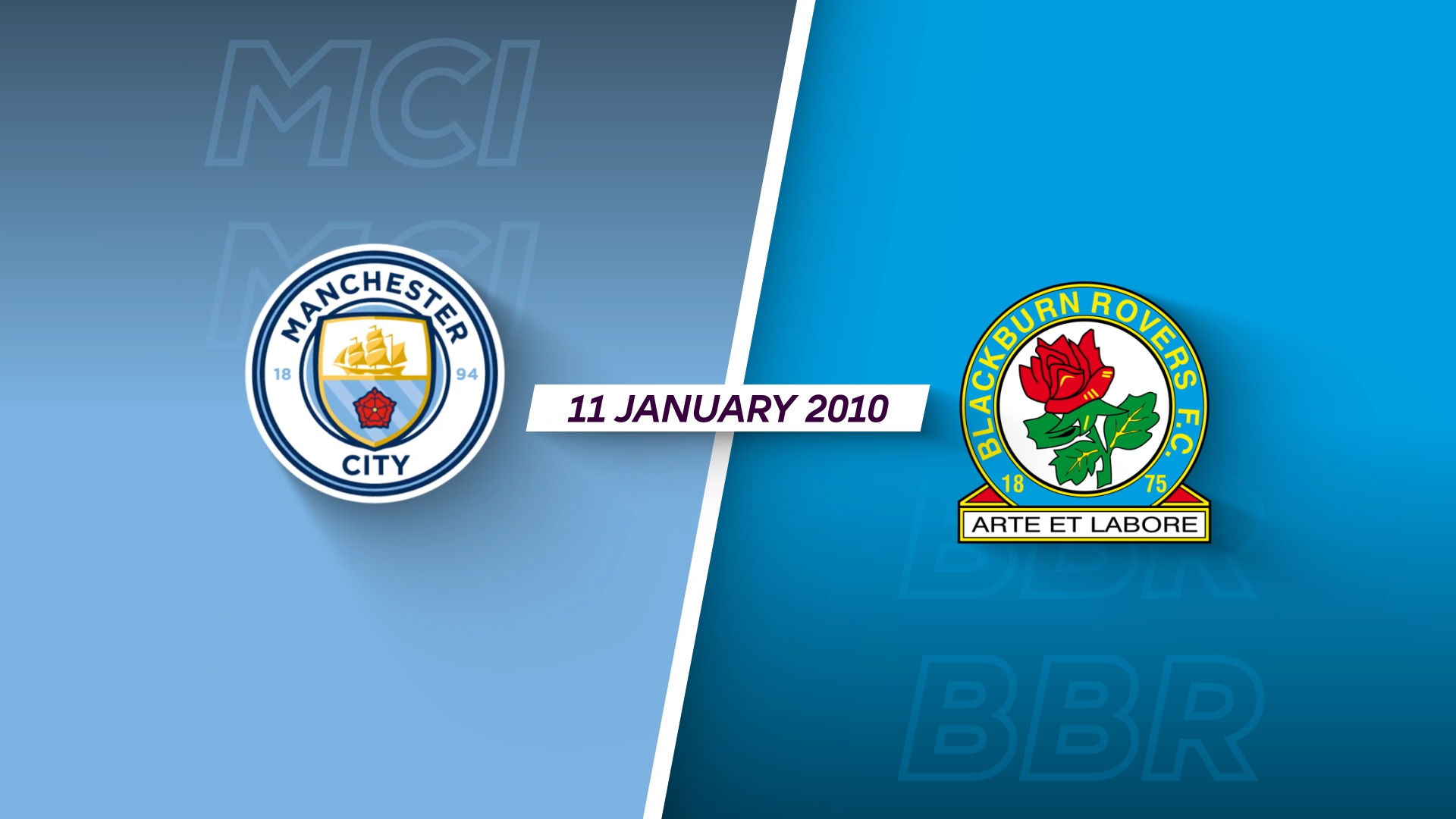 Manchester City v Blackburn Rovers | 2009-10 | Full Match Replay