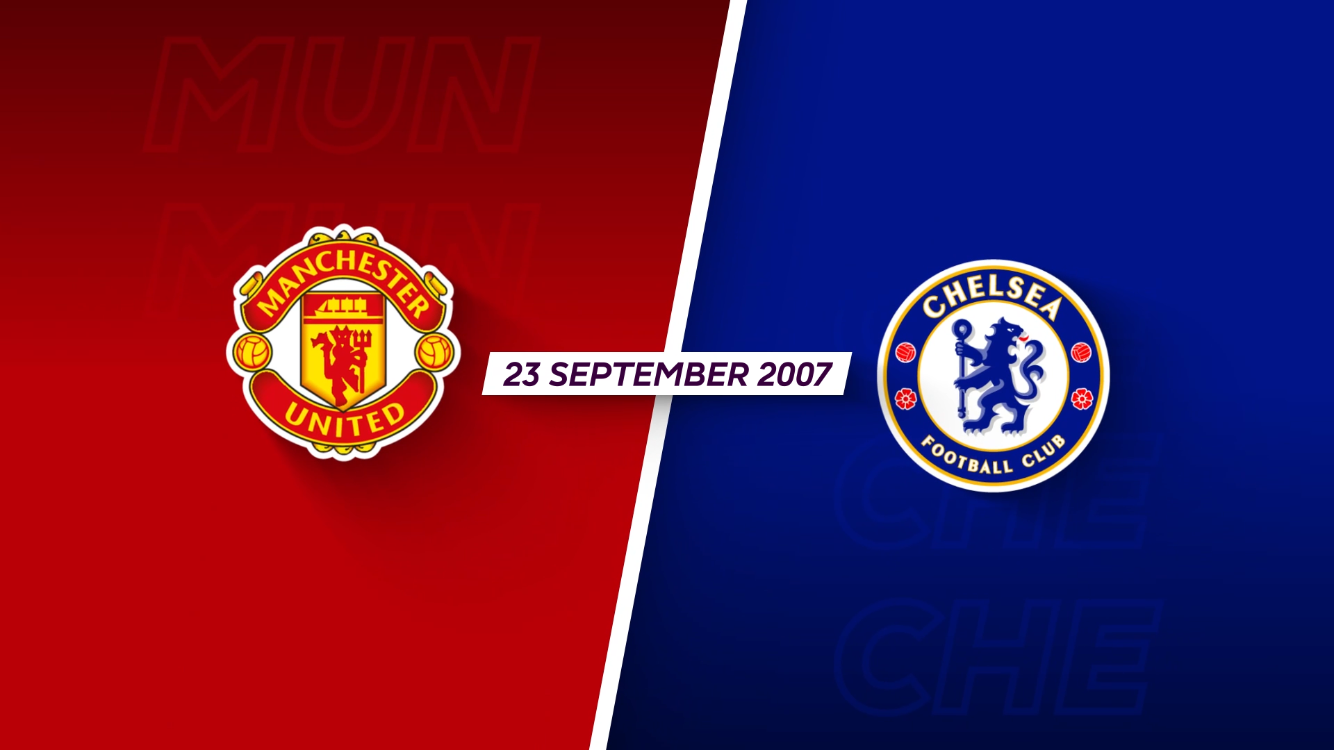 Manchester United v Chelsea | 2007-8 | Full Match Replay