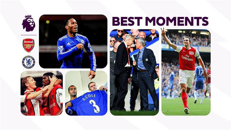 Eleven of the most memorable Arsenal v Chelsea moments
