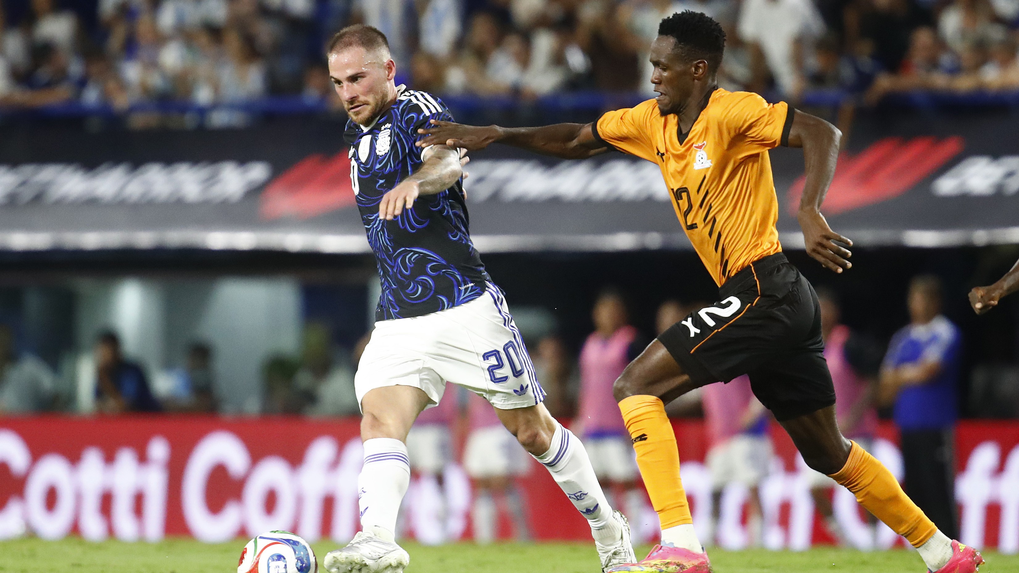 Mac Allister provides assist for Messi in Argentina win over Zambia