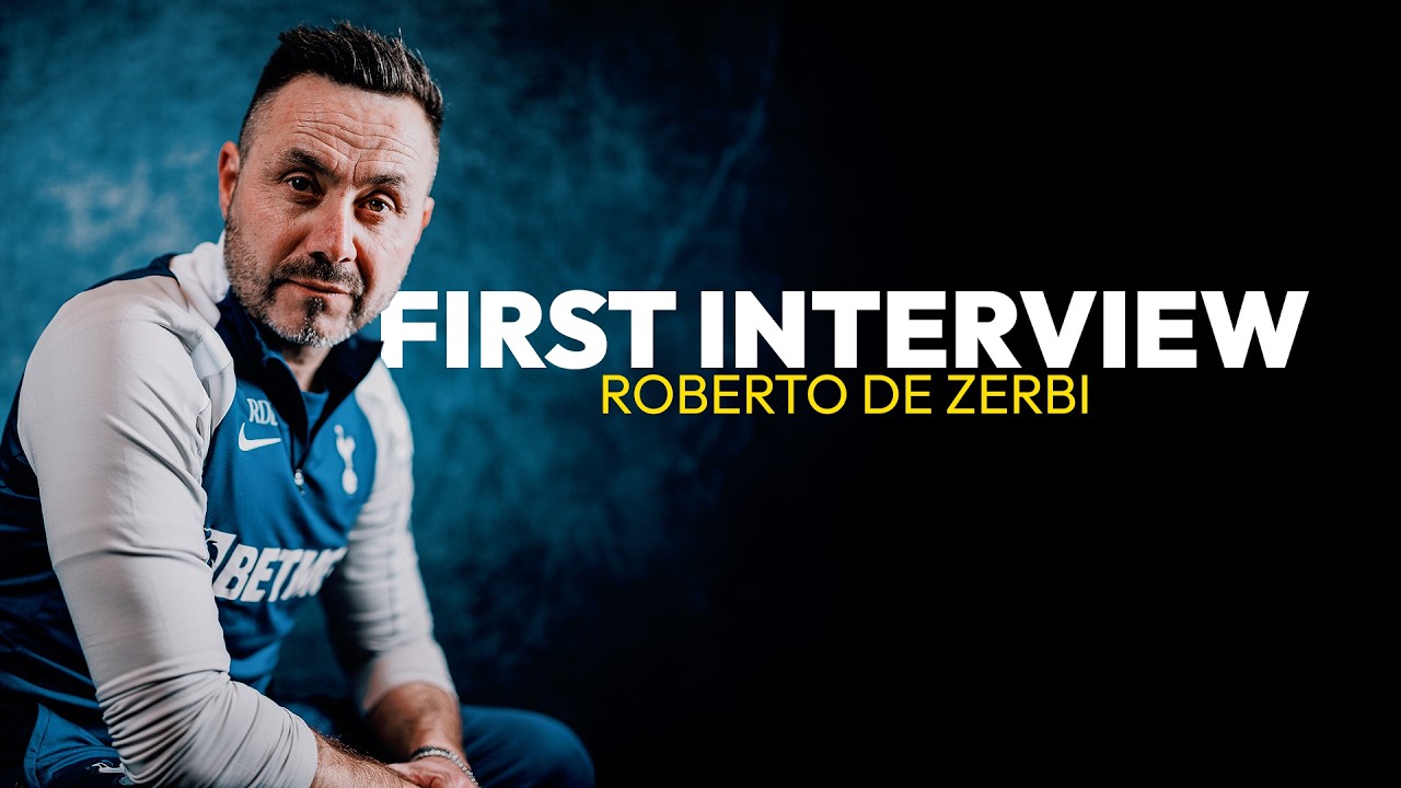 Watch: De Zerbi’s first interview as Spurs Head Coach