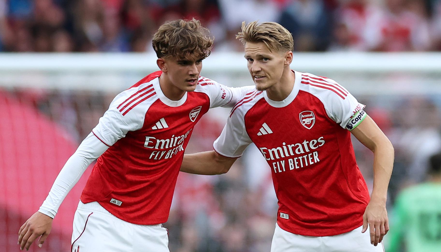 Dowman and Odegaard start for Arsenal in FA Cup tie against Southampton