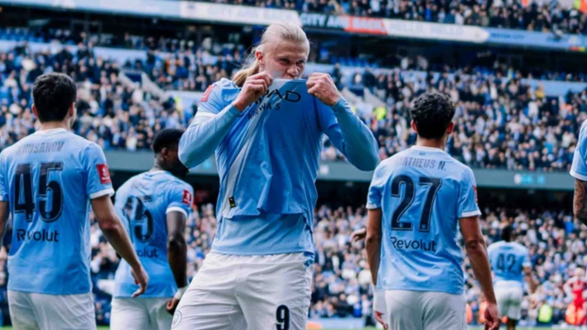 Haaland elated after 'special' FA Cup hat-trick