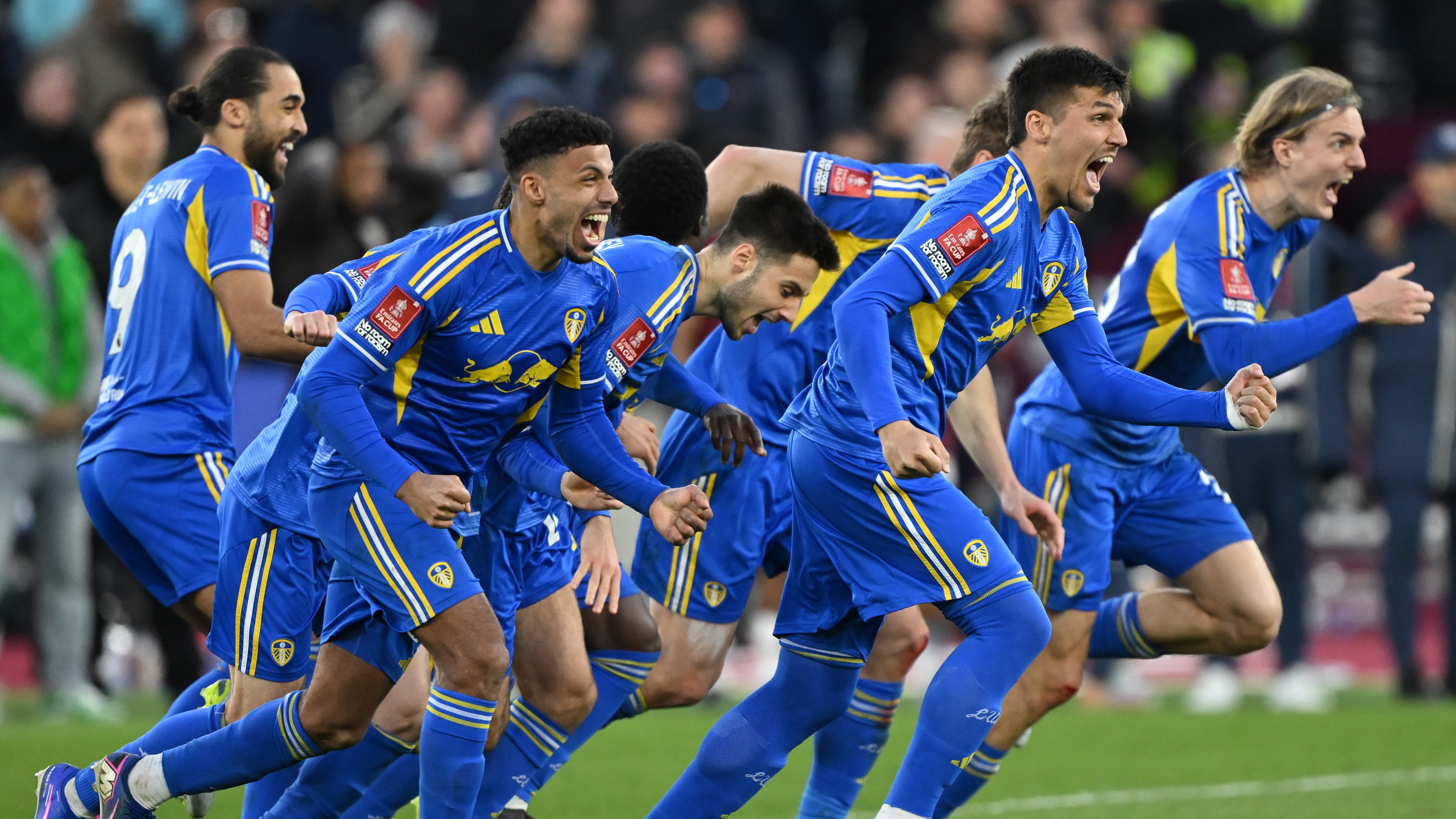 Leeds beat West Ham on penalties to reach FA Cup semi-final