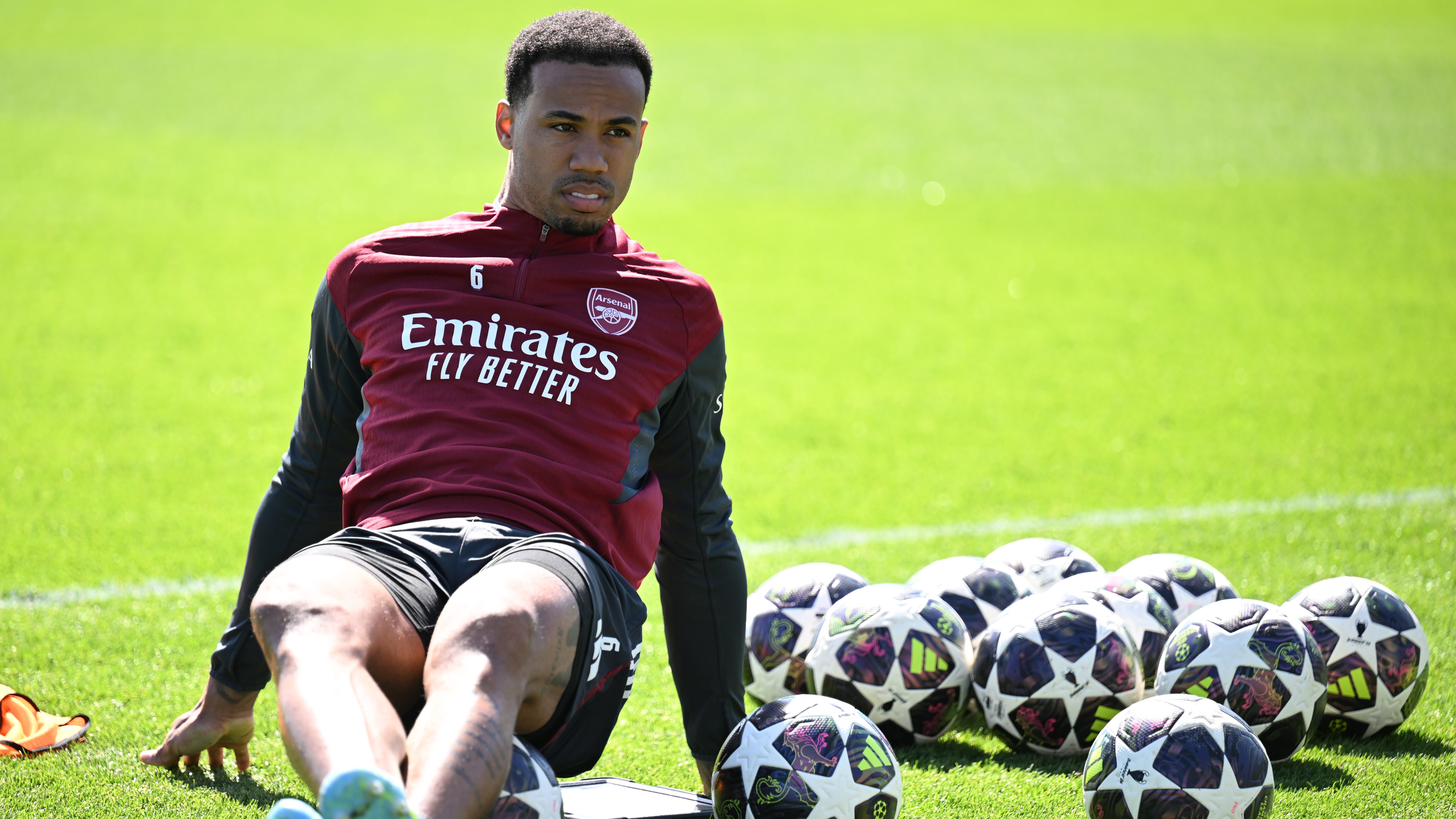 Are Gabriel and Rice in training? See Arsenal's photos