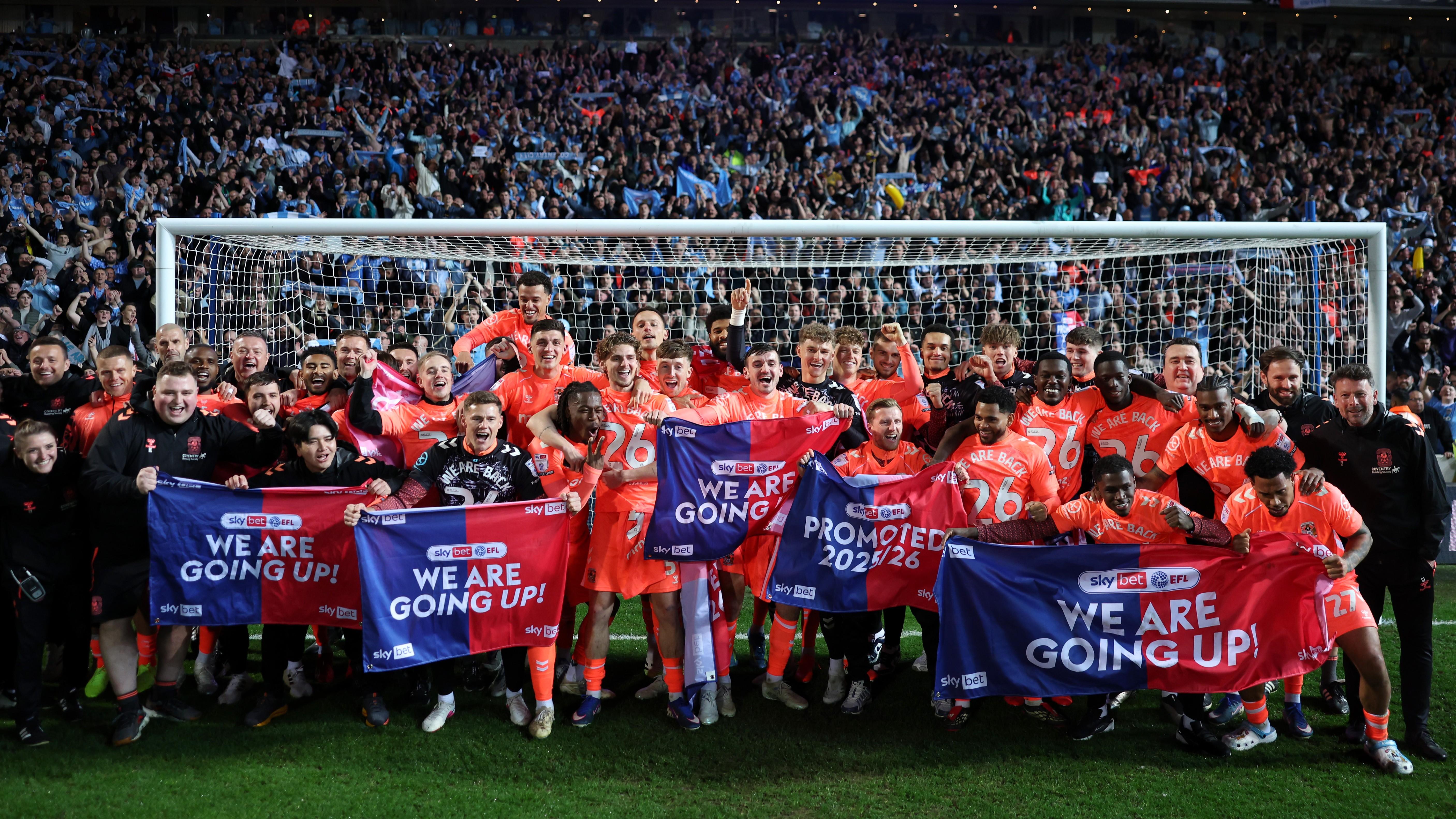 Coventry promoted to Premier League