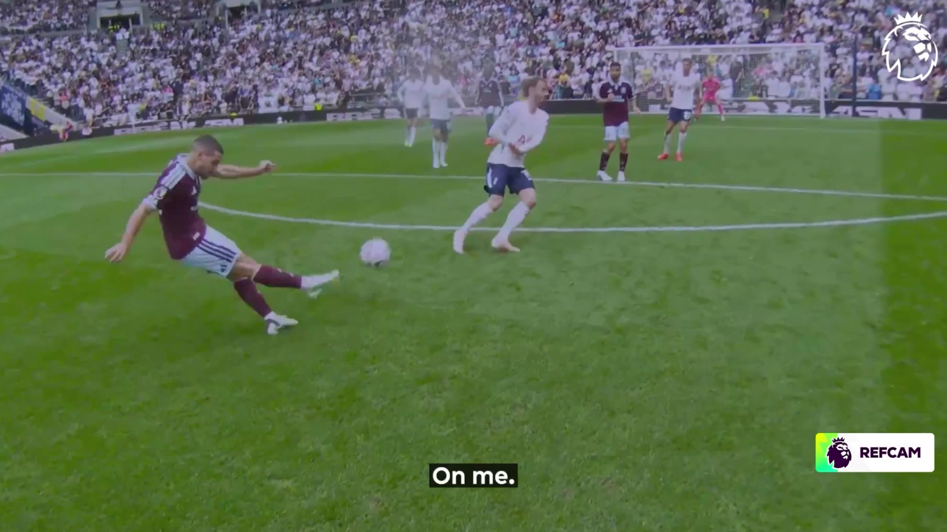 Ref Cam: Spurs v Aston Villa through match official's eyes - Premier League